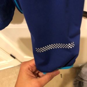 Nike women running jacket. Small. Rain + wind